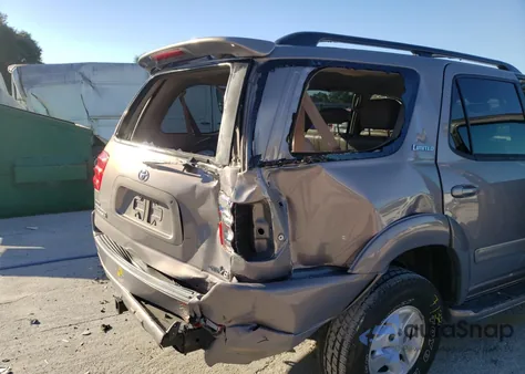 2001 Toyota Sequoia Limited из США, поврежденный, VIN 5TDZT38A51S049108